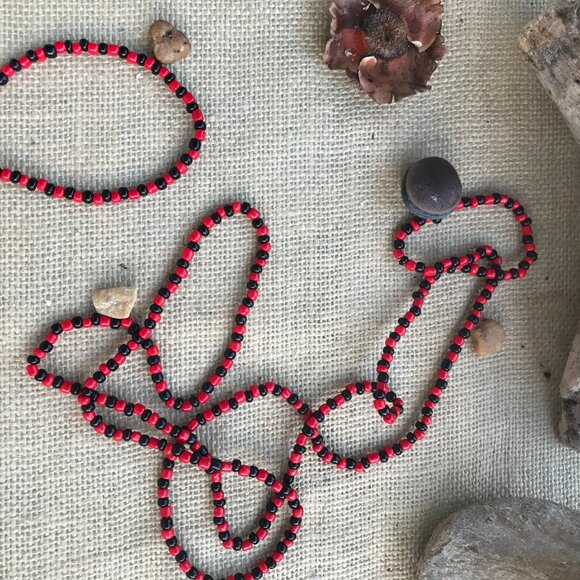 Necklace - Ildes Elegua Orisha Yoruba Religion Ifa Lukumi Egba Orisha Santeria - Picture 1 of 7